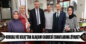 Kırcalı Ve Kılıç'tan Alaçam Caddesi Esnaflarına Ziyaret