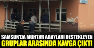 Samsun'da Yerel Seçimde kavga 1 yaralı