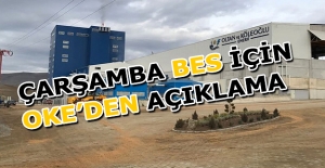 Çarşamba BES için OKE’den açıklama