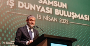 Bakan Nebati Samsun İş dünyası ile buluştu