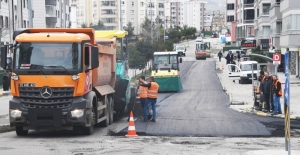 Samsun'da yollar yenileniyor