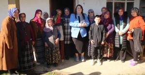 Özlem Maraş'tan Kasnakçımermer Köyü'ne çıkarma