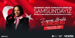 Zeynep Bastık Samsun'a geliyor