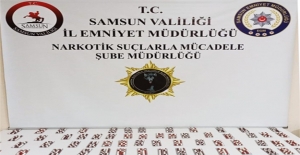 Samsun'da 926 adet uyuşturucu hap ele geçirildi