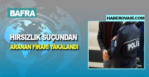 Samsun'da hırsızlık suçundan hapis cezası bulunan firari yakalandı