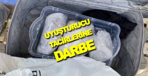 Samsun'da otobüste 1,5 kilogram uyuşturucu ele geçirildi