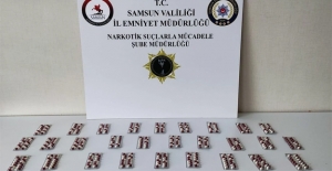 Samsun'da uyuşturucu operasyonlarında 20 kişi yakalandı