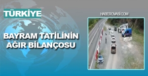 Bayram Tatilinde trafik kazaları son durum