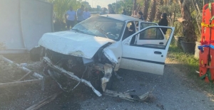 Samsun'da sürücü kazada hayatını kaybetti