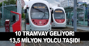 Samsun'da 8 ay içinde 57 bin 677 yolcu taşındı