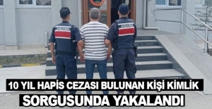 Samsun'da 10 yıl hapis cezası bulunan firari yakalandı