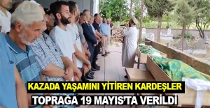 Sinop'ta kazada hayatını kaybeden 2 kişi Samsun'da toprağa verildi