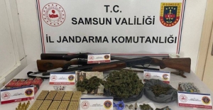 Samsun'da uyuşturucu operasyonu 1 kişiye gözaltı