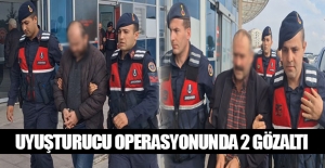 Bafra'da uyuşturucu operasyonunda 2 kişi gözaltına alındı