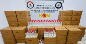 Samsun'da 3 bin litre etil alkol ele geçirildi