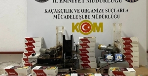 Samsun'da kaçak sigarayı ele geçirildi