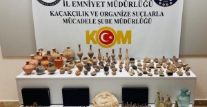 Samsun'da tarihi eser kaçakçılığı operasyonu