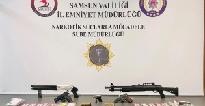 Samsun'da uyuşturucu operasyonunda 17 kişi yakalandı