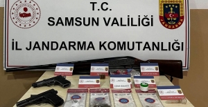 Samsun'da uyuşturucu satıcılarına operasyon 2 gözaltı