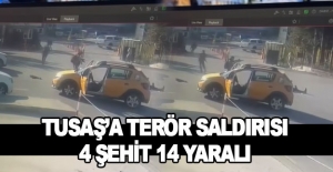 TUSAŞ'a terör saldırısında 4 şehit, 14 yaralı