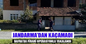 Bafra#039;da firari operasyonla yakalandı