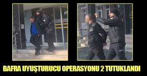 Bafra#039;da uyuşturucu operasyonunda...