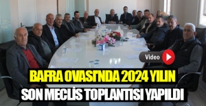 Bafra Ovası#039;nda 2024 yılın...