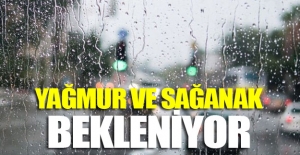 Samsun'da kuvvetli yağmur ve sağanak bekleniyor