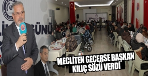 Bafra'da otizmli çocuklara ve engellilere meclisten geçerse proje sözü