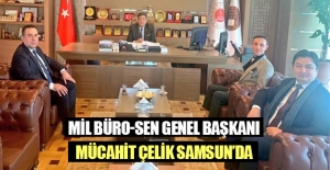 Mil Büro-Sen Genel Başkanı Çelik...