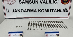 Samsun#039;da tarihi eser kaçakçılığı...