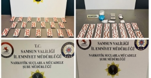 Samsun'da uyuşturucu ticareti operasyonu 4 gözaltı