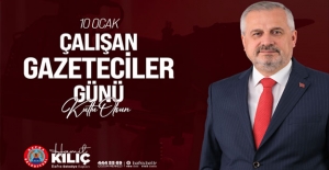 Hamit Kılıç, 10 Ocak Çalışan Gazeteciler gününü kutladı