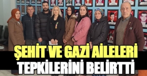 Samsun'da şehit aileleri ve gazi yakınları tepkilerini gösterdi