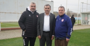 Samsunspor Gaziantep maçı öncesi moral ziyareti