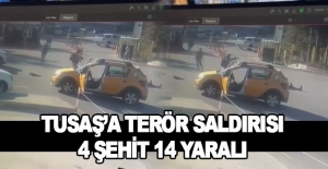 TUSAŞ'a terör saldırısında 4 şehit, 14 yaralı