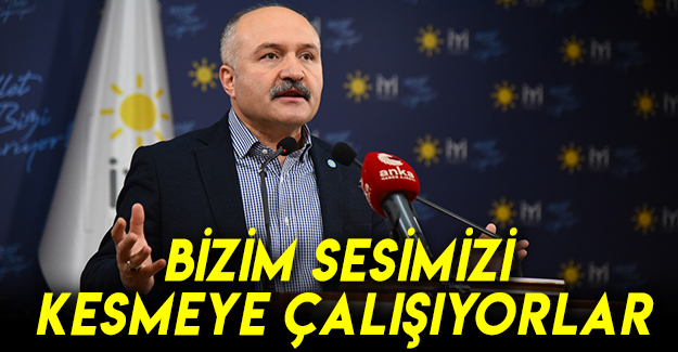 Erhan Usta: Bizim sesimizi kesmeye çalışıyorlar