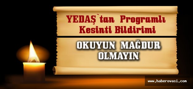 Programlı Elektrik Kesintisi