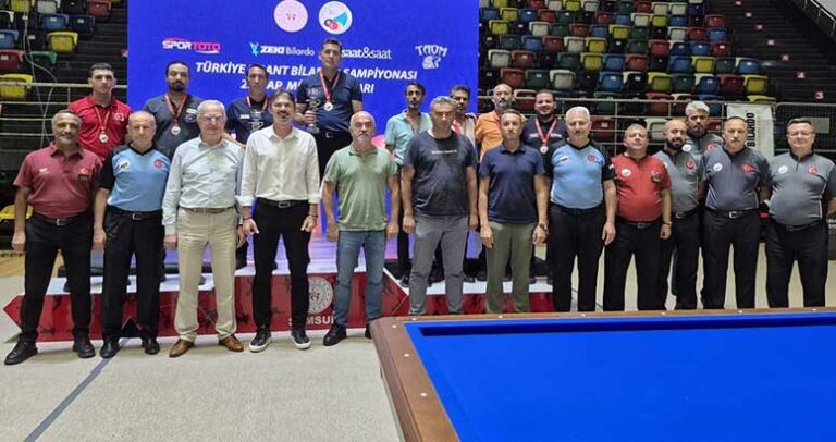 Bilardoda Türkiye Şampiyonları Samsun’da Belli Oldu