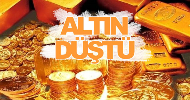 Altın Fiyatlarında Sert Düşüş