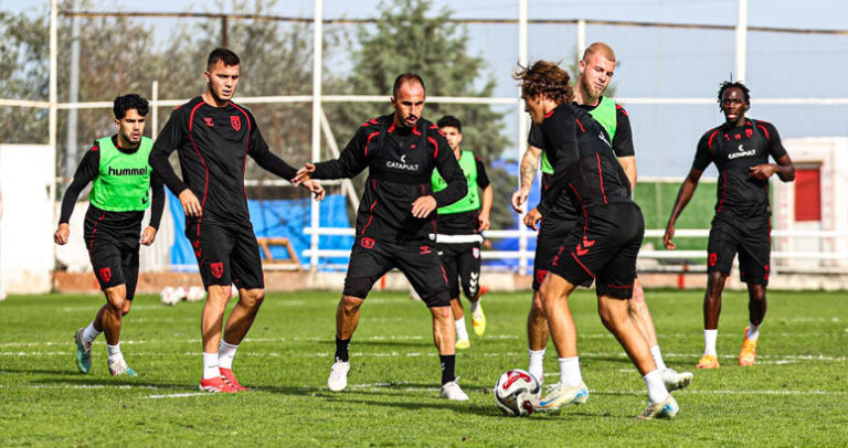 Samsunspor, Beşiktaş Maçı Hazırlıklarını Tempoyla Sürdürüyor