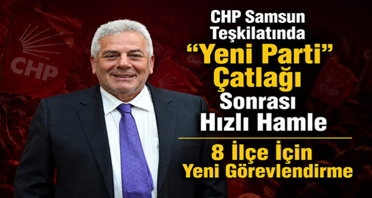 CHP 8 İlçede Yeni Dönem Start Aldı